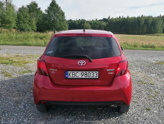 Toyota Yaris cena 37900 przebieg: 155000, rok produkcji 2016 z Bochnia małe 254